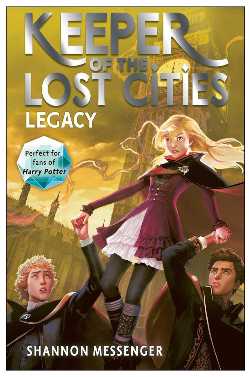 Keeper of the Lost Cities: Legacy (Book 8) by Shannon Messenger - Ages 8+ - Paperback - 34 7-9 Simon & Schuster