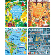 Usborne Mazes Series by Sam Smith 4 Books Collection Set - Ages 5+ - Paperback 5-7 Usborne Publishing Ltd