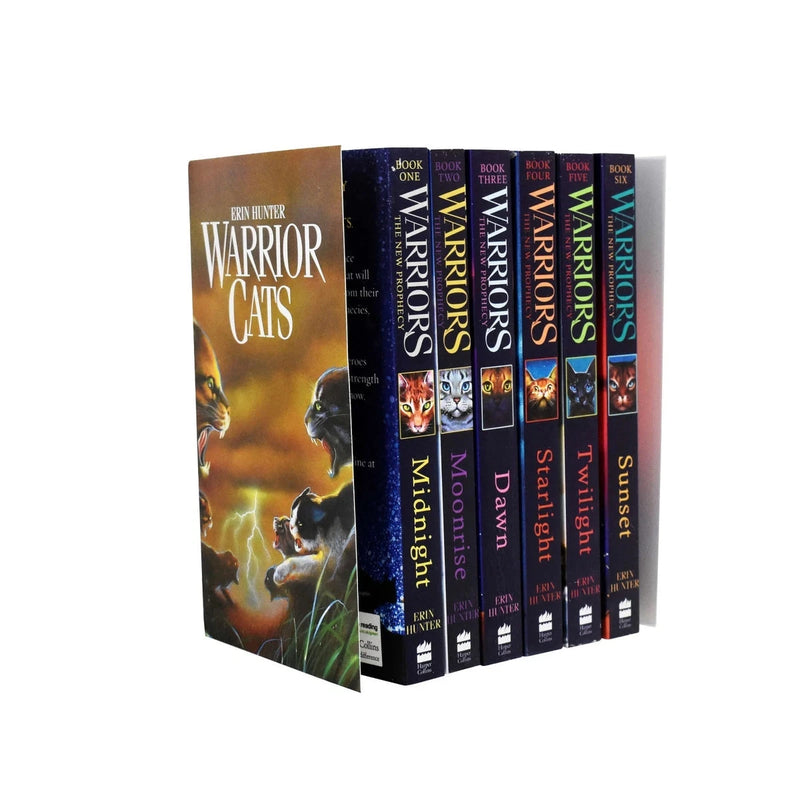 Damaged - Warrior Cats: Series 2 The New Prophecy by Erin Hunter 6 Books Collection Set - Ages 8-12 - Paperback - I 42 9-14 HarperCollins Publishers