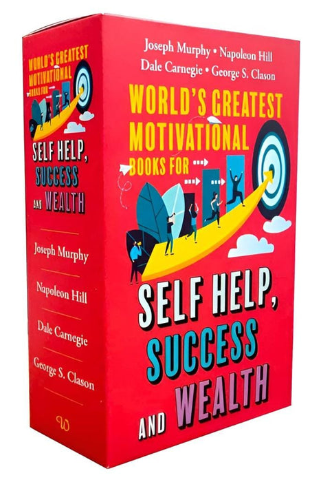 World’s Greatest Motivational Books For Self help, Success & Wealth 4 Books Collection Box Set - Non Fiction - Paperback Non-Fiction Wilco Books