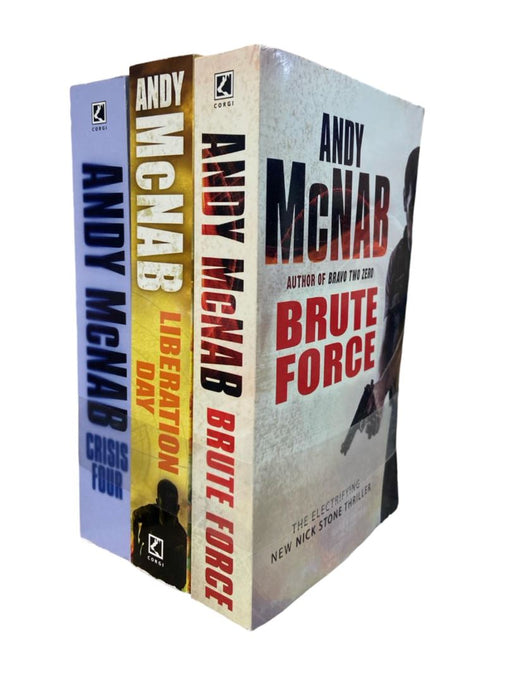 Nick Stone Thriller by Andy McNab 3 Books Set - Fiction - Paperback Corgi Books