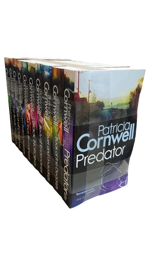 Damaged - Patricia Cornwell Kay Scarpetta Series 10 Books Collection Set - Fiction- Paperback Fiction Sphere