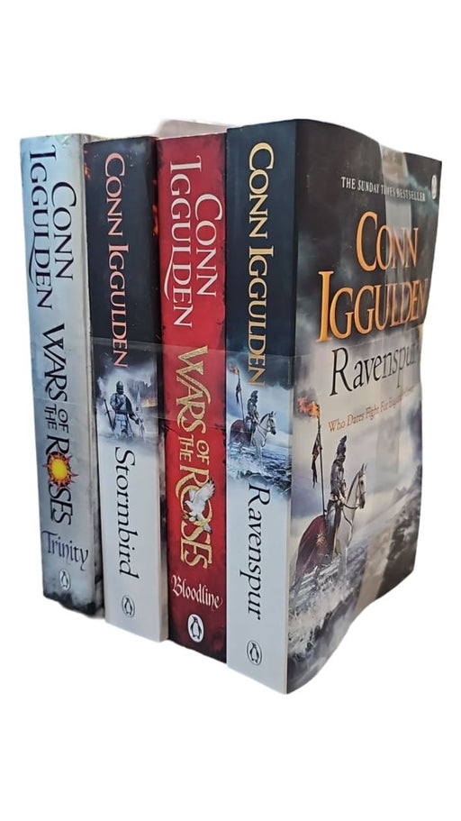 Damaged - Wars of the Roses Series By Conn Iggulden 4 Books Collection Set - Fiction - Paperback Fiction Penguin Books Ltd