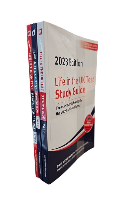 Damaged - Life in the UK Test 2023 By Henry Dillon 3 Books Collection Set - Non Fiction - Paperback Non-Fiction Red Squirrel Publishing