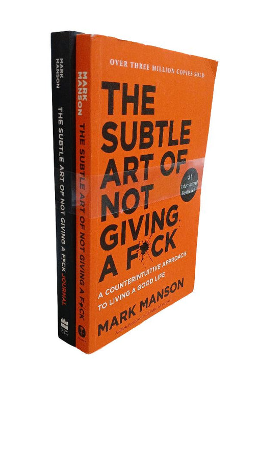 Damaged - Mark Manson 2 Books Collection Set - Non-Fiction - Paperback Non-Fiction HarperCollins Publishers