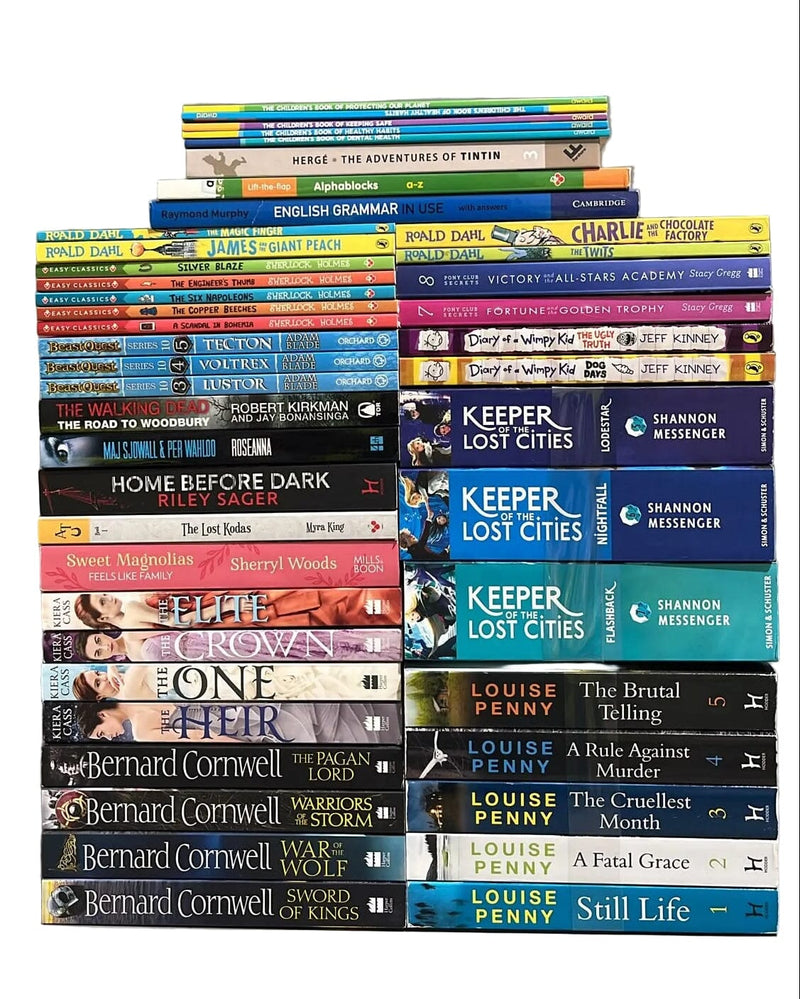JOBLOT NUMBER 14: 45 Fiction/Children's Mix Books Collection - Paperback - T PT Books2Door