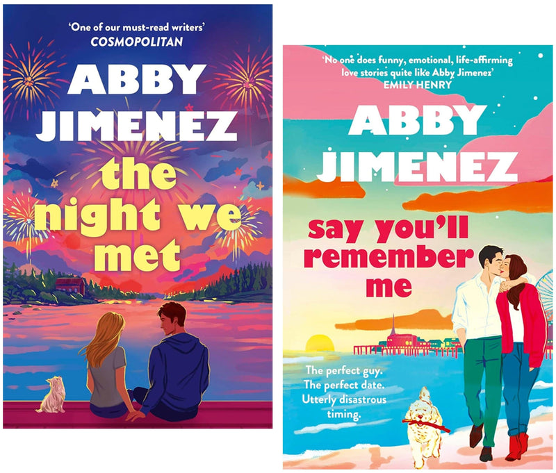 Abby Jimenez Collection (The Night We Met & Say You'll Remember Me) 2 Books Set - Fiction - Paperback Fiction Hachette