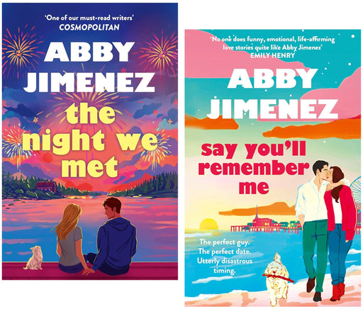 Abby Jimenez Collection (The Night We Met & Say You'll Remember Me) 2 Books Set - Fiction - Paperback Fiction Hachette