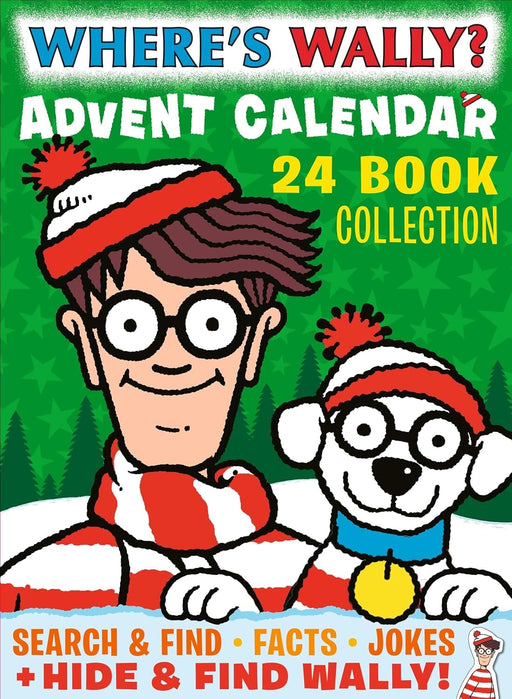 Where's Wally? Advent Calendar 24 Book Collection by Martin Handford - Ages 5+ - Paperback 5-7 Walker Books