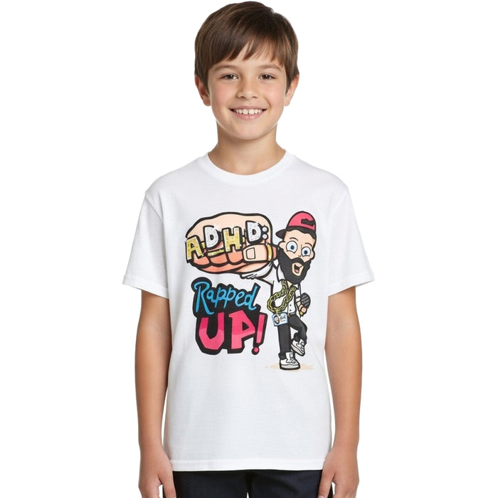 ADHD: Rapped Up! - Learn about ADHD With Free Audio Book & Official Graphic Kids T-Shirt: by Jamie Gilbert 'Mr G' - Ages 9-12 - Paperback 9-14 Sweet Cherry Publishing