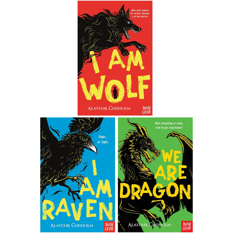 I Am Wolf Series by Alastair Chisholm 3 Books Collection Set - Ages 9-12 - Paperback 9-14 Nosy Crow Ltd