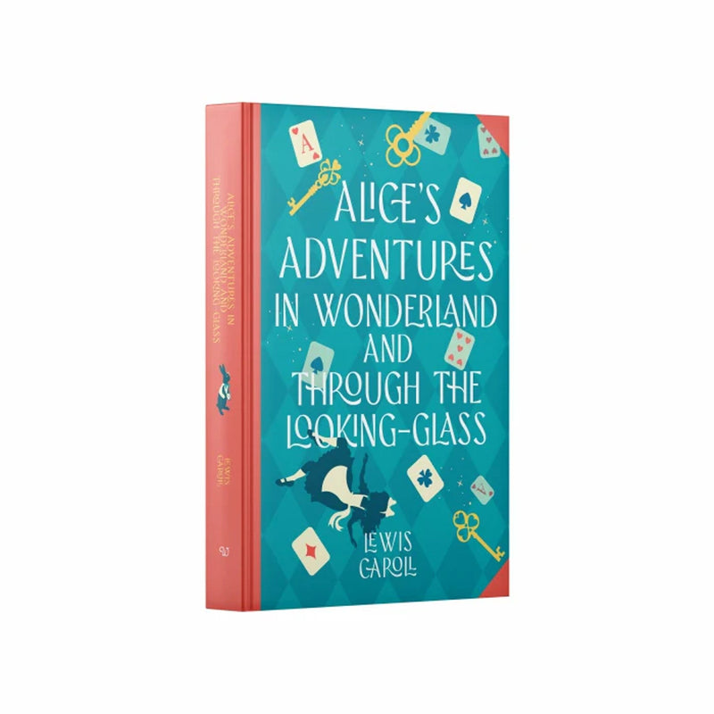 Alice's Adventures in Wonderland & Through the Looking-Glass by Lewis Carroll - Fiction - Sprayed Edge Hardback
