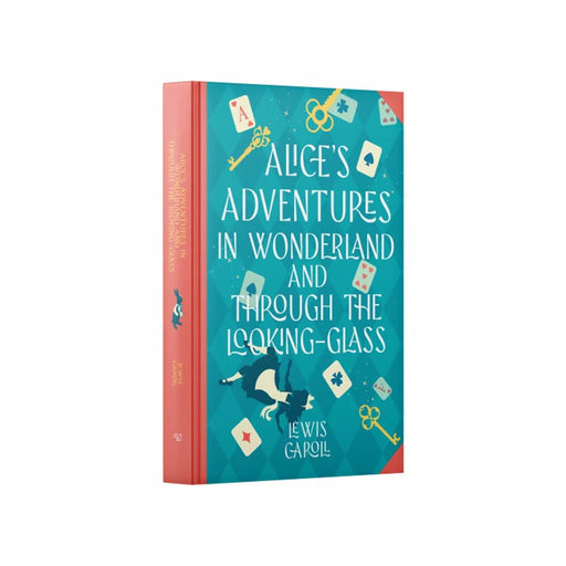 Alice's Adventures in Wonderland & Through the Looking-Glass by Lewis Carroll - Fiction - Sprayed Edge Hardback Fiction Wilco Books