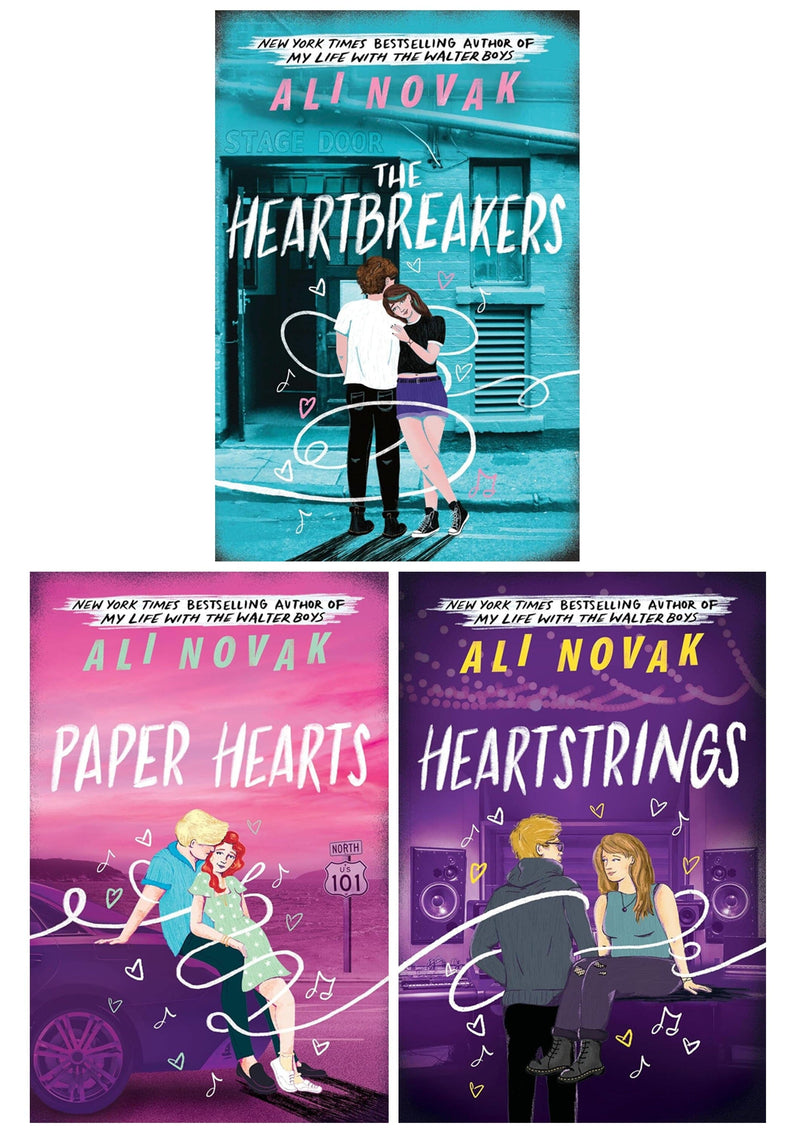 The Heartbreak Chronicles by Ali Novak 3 Books Collection Set - Ages 14+ - Paperback Young Adult Sourcebooks