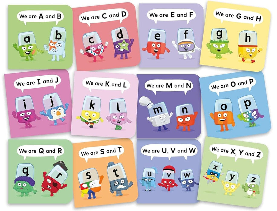 A Case of Numberblocks, Alphablocks & Colourblocks 36 Mini Books Collection Set - Ages 0-5 - Board Book 0-5 Sweet Cherry Publishing