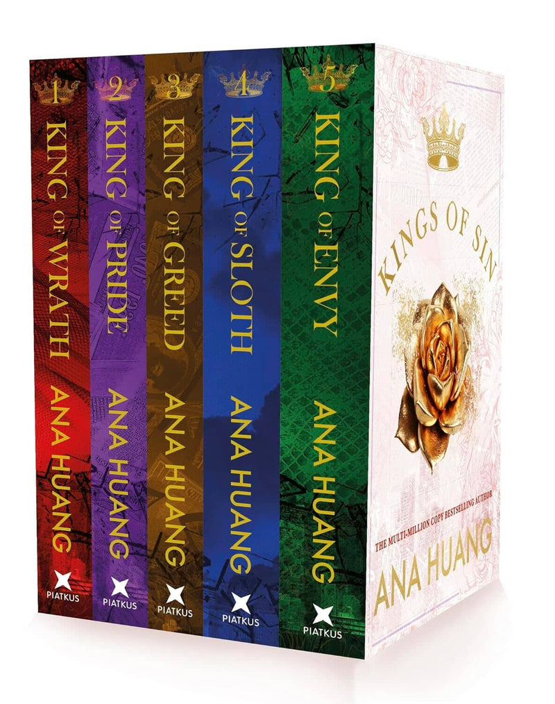 Kings of Sin Series By Ana Huang 5 Books Collection Box Set - Fiction - Paperback Fiction Hachette UK
