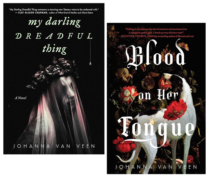 Johanna Van Veen Novel (My Darling Dreadful Thing & Blood on Her Tongue) 2 Books Collection Set - Fiction - Paperback Fiction Sourcebooks