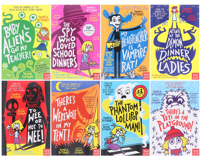 Baby Aliens Series By Pamela Butchart illustrated 8 Books Collection Set - Ages 7-10 - Paperback 7-9 Nosy Crow Ltd
