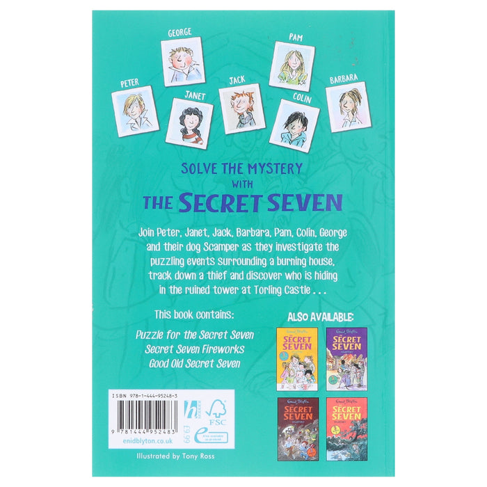 The Secret Seven Collection 4 (3 Books In 1) by Enid Blyton: Books 10-12 - Ages 6-8 - Paperback 5-7 Hachette