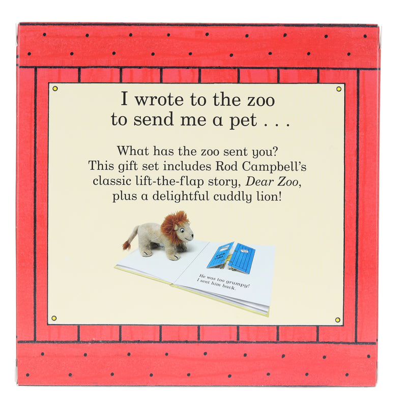 Dear Zoo Book and Toy Gift Set by Rod Campbell: A Classic lift-the-flap Book and Cute Cuddly Toy - Ages 3+ - Hardback