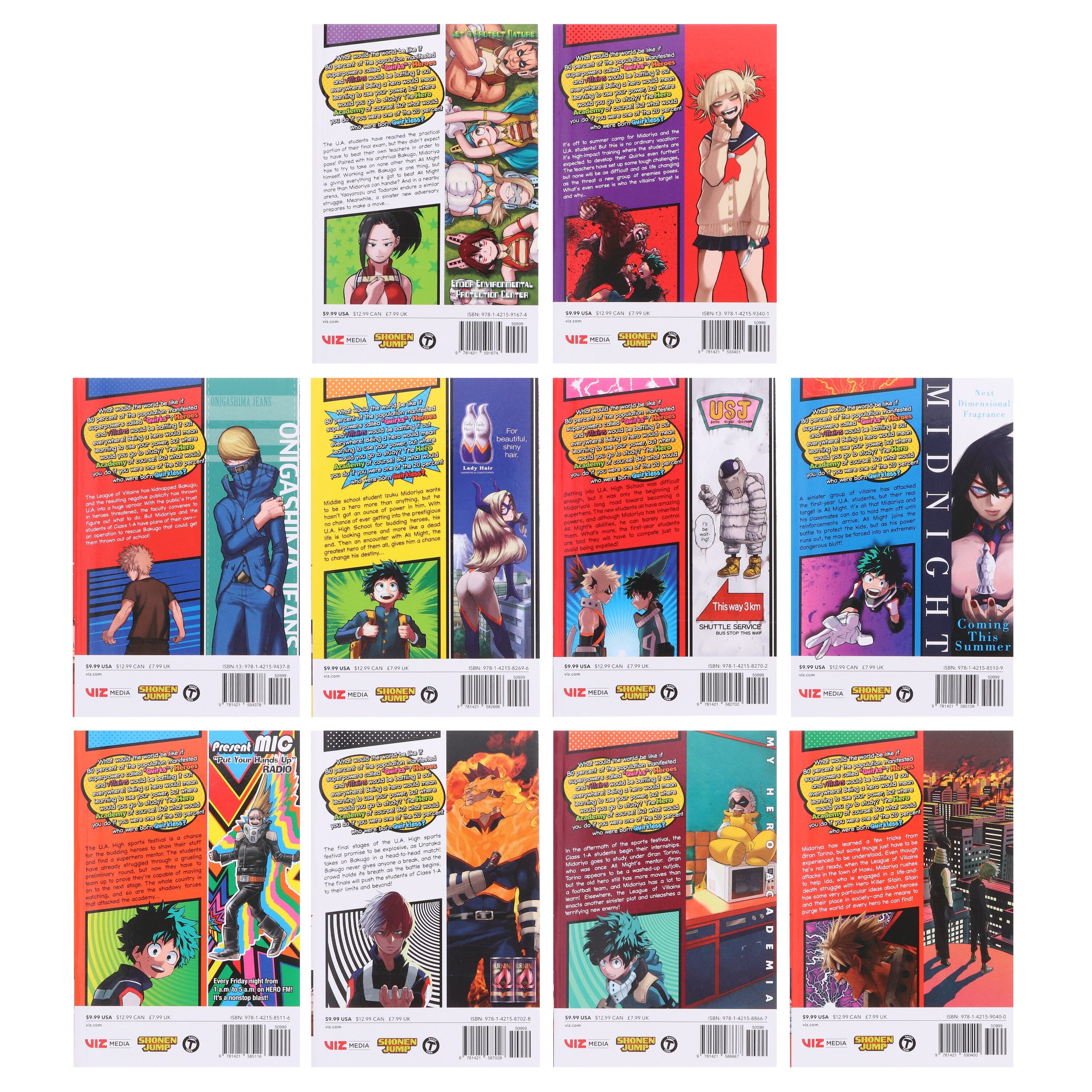 My Hero Academia by Kohei Horikoshi: Vol. 1-20 Box Set - Ages 14+
