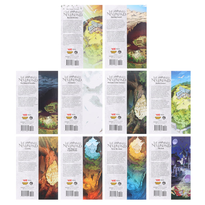 The Promised Neverland Complete Volumes 1-20 Box Set By Kaiu Shirai - Manga - Paperback Graphic Novels Viz Media, Subs. of Shogakukan Inc