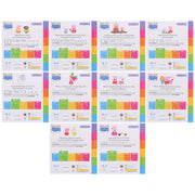 Learn with Peppa Phonics Level 1 & 2 Collection 20 Books Box Set - Ages 3+ - Paperback 3-5 Penguin