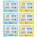 My First Bob Books: Pre-Reading Skills (Stage: Reading Readiness) 12 Books Collection Set By Scholastic - Ages 3-6 - Paperback 0-5 Scholastic