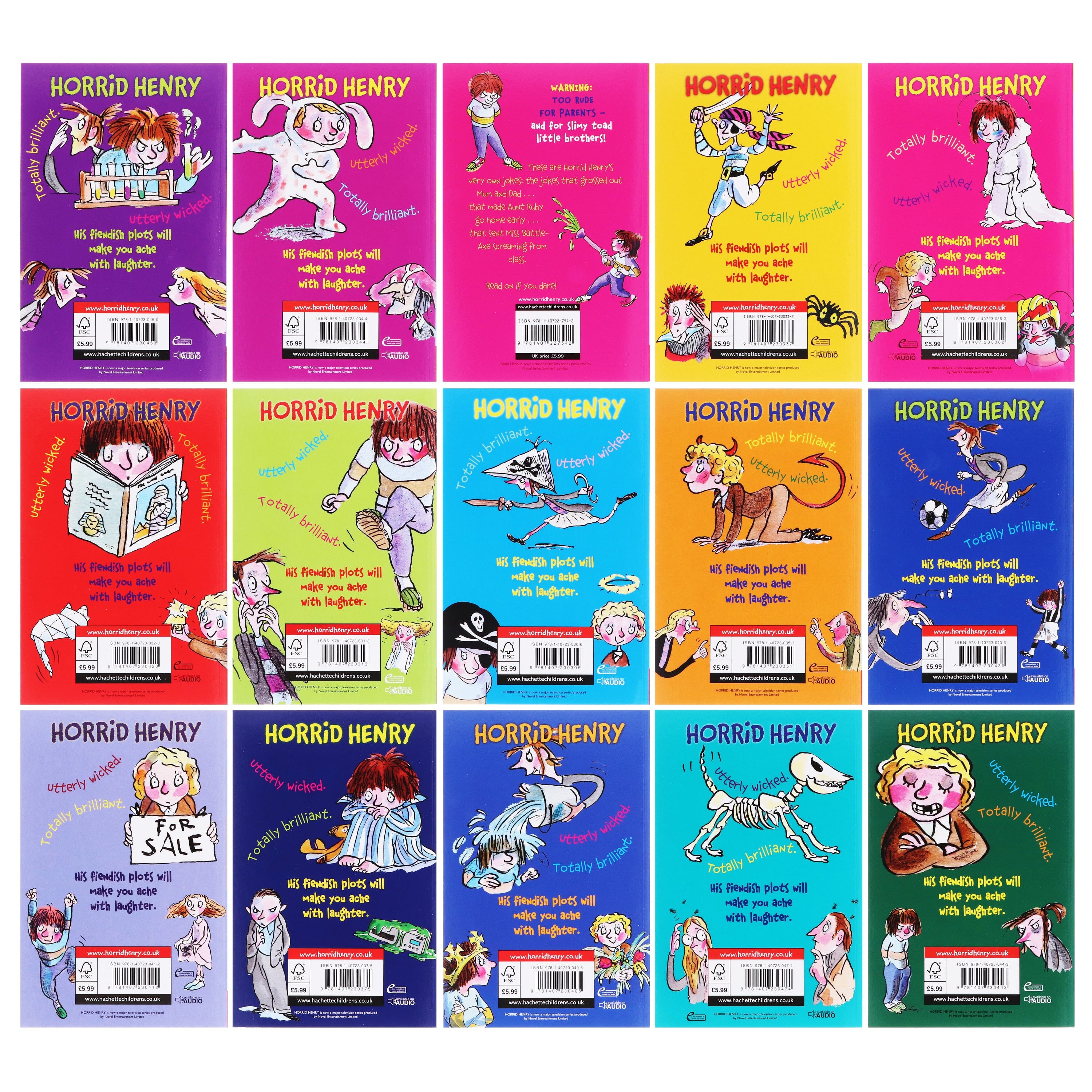 Horrid Henry by Francesca Simon: The Complete Story Collection 30