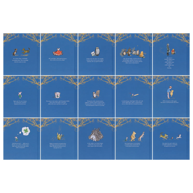 Winnie The Pooh illustrated Classic Story Collection: 30 Books Box Set - Ages 5-9 - Hardback Fiction HarperCollins Publishers