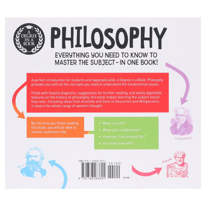 A Degree in a Book: Philosophy: Everything You Need to Know to Master the Subject - in One Book! - Non Fiction -Paperback Non-Fiction Arcturus Publishing Ltd