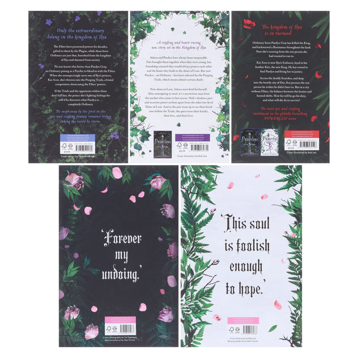 The Powerless Series By Lauren Roberts 5 Books Collection Set - Ages 14+ - Paperback/Hardback Fiction Simon & Schuster