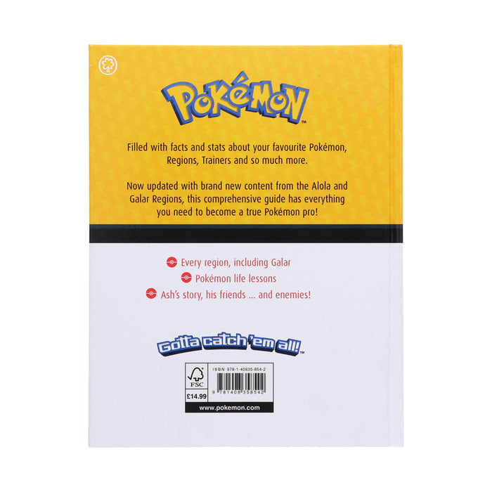 The Official Pokémon Encyclopedia: Updated and Expanded by The Pokémon Company International - Ages 6-10 - Hardback 7-9 Hachette