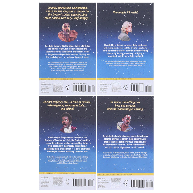 Doctor Who: Target Collection Fifteenth Doctor 4 Books Set - Fiction - Paperback Fiction Ebury Publishing