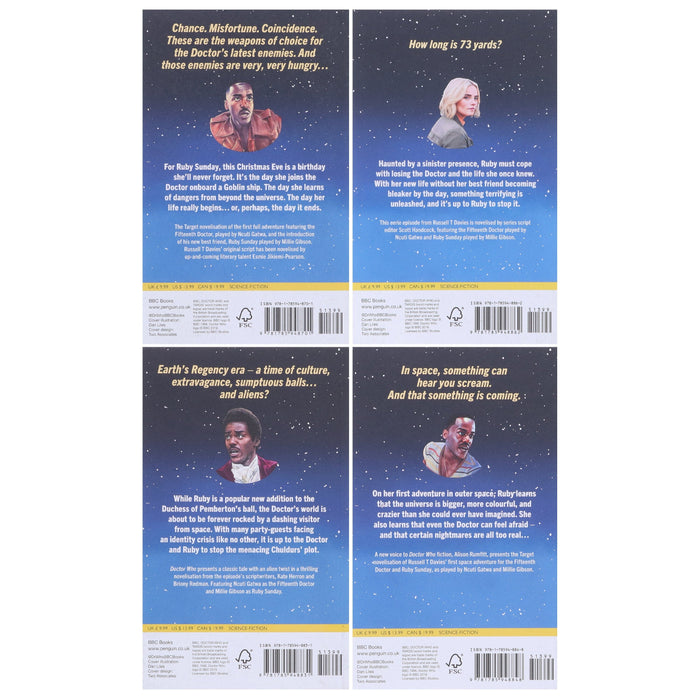 Doctor Who: Target Collection Fifteenth Doctor 4 Books Set - Fiction - Paperback Fiction Ebury Publishing