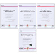 CGP KS3 (Year 9) Targeted Workbook Bundle (Includes Answers) 4 Books Collection Set - Paperback 9-14 Coordination Group Publications Ltd (CGP)