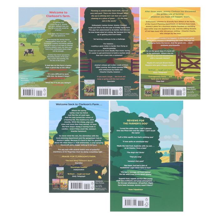 Diddly Squat Series By Jeremy Clarkson: 5 Books Collection Set - Fiction - Paperback/Hardback Fiction Penguin Random House