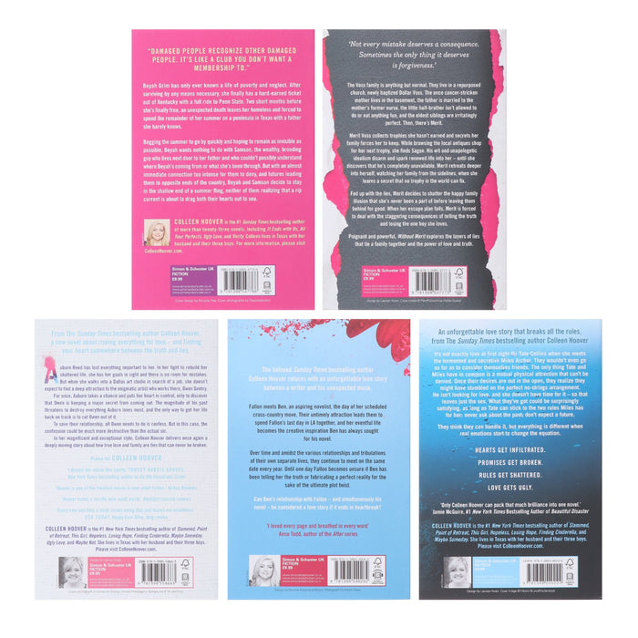 Colleen Hoover Collection 5 Books Set - Fiction - Paperback Fiction Simon & Schuster