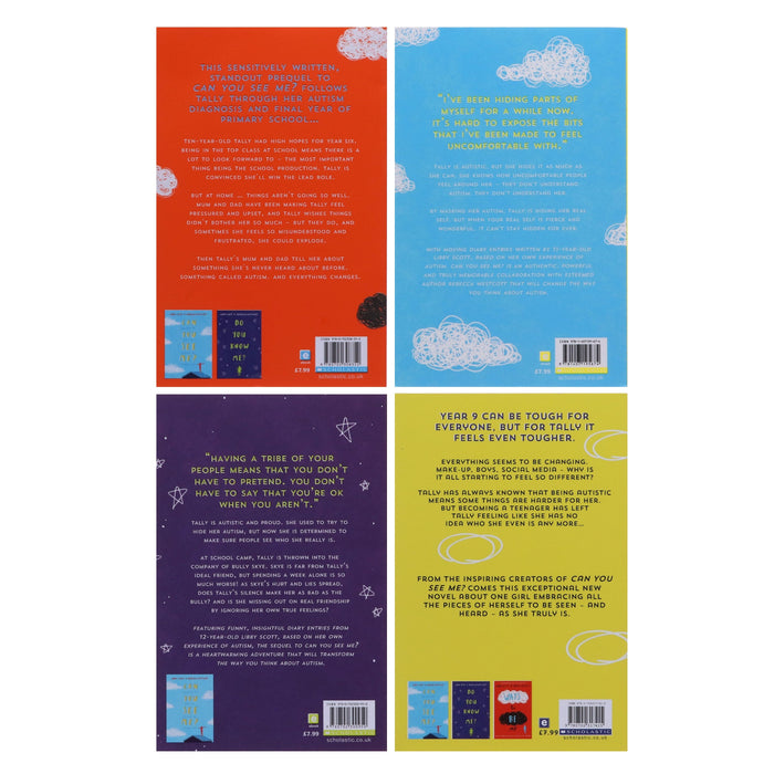 Can You See Me Series By Libby Scott Rebecca Westcott 4 Books Collec Can you see me series by libby scott rebecca westcott 4 books collec