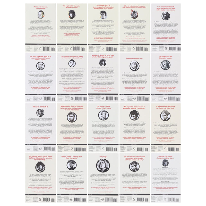 Doctor Who (Book 1-20): Target Collection 20 Books Set (Waves 1-4) - Fiction - Paperback Fiction BBC Books