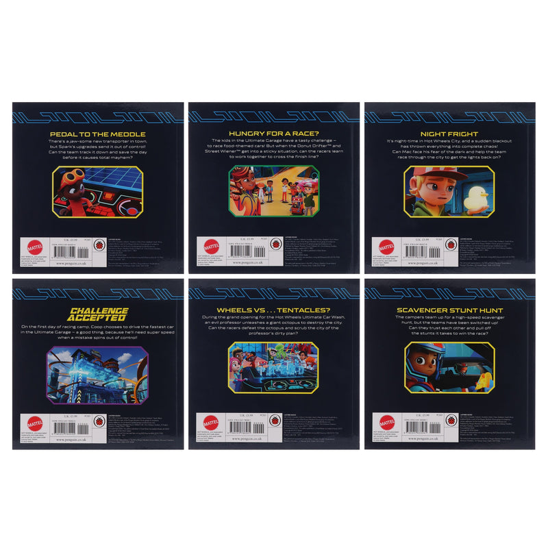 Hot Wheels: Let’s Race Collection 6 Picture Storybook Set - Ages 3+ - Paperback 3-5 Ladybird