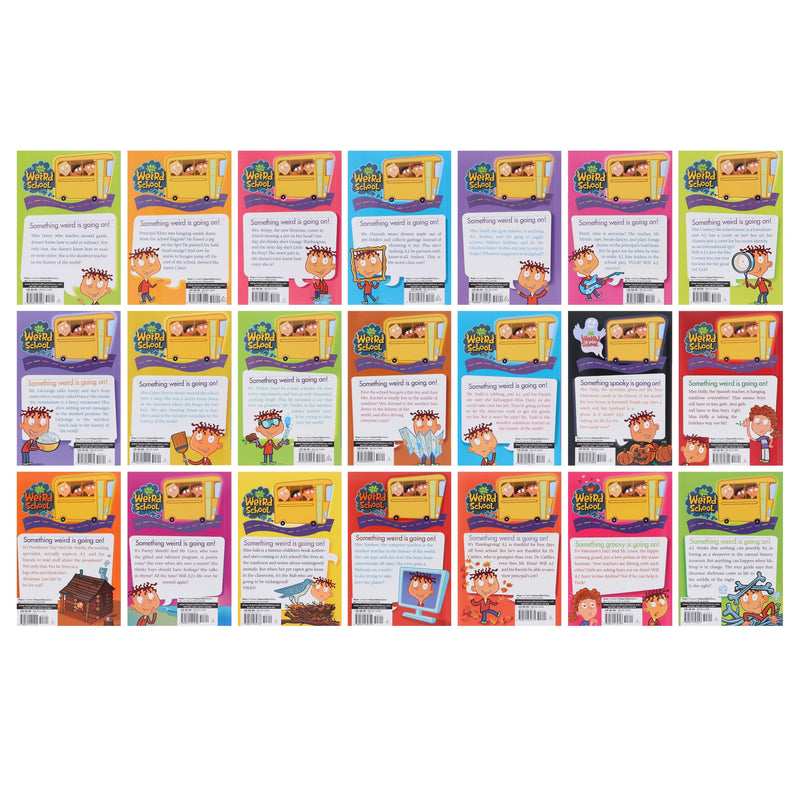 My Weird School 21 Books Box Set By Dan Gutman - Ages 6-10 - Paperback 7-9 HarperCollins Publishers