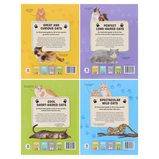 Cats Series by Eliza Jeffery Illustrated 4 Books Collection Set - Ages 4+ - Paperback 3-5 Hungry Tomato Ltd