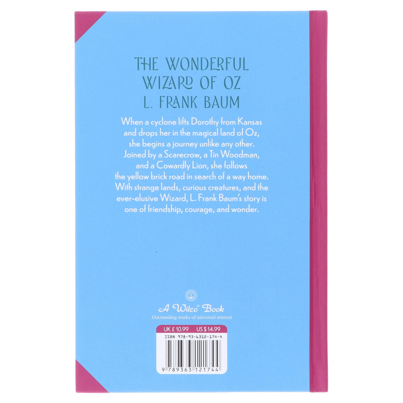 The Wonderful Wizard of Oz by L. Frank Baum - Fiction - Sprayed Edges Hardback Fiction Wilco Books