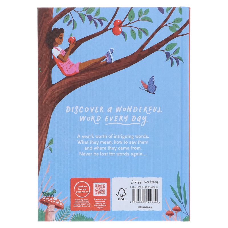 A Word a Day: 365 Words for Curious Minds by Collins Kids - Ages 7+ - Hardback 7-9 HarperCollins Publishers