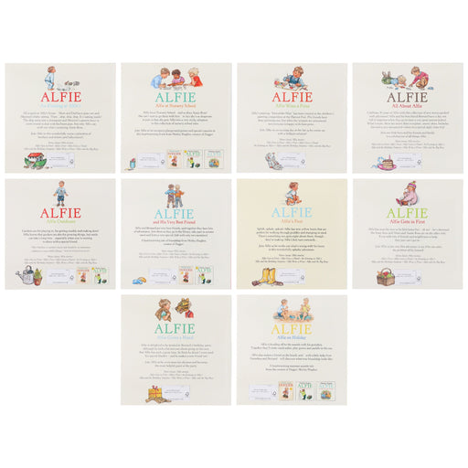 Alfie by Shirley Hughes: 10 Books Collection Set - Ages 3-5 - Paperback 0-5 Red Fox