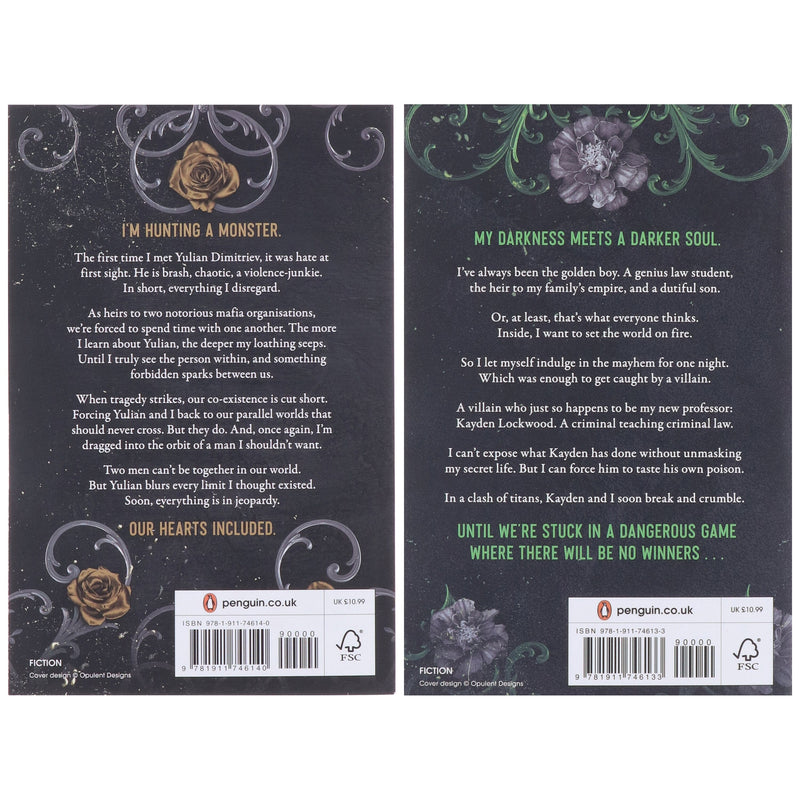 Villain Series by Rina Kent 2 Books Collection Set - Fiction - Paperback Fiction Penguin Random House
