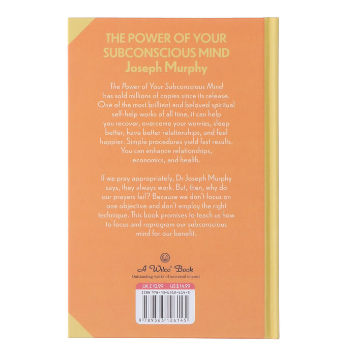 The Power of Your Subconscious Mind by Joseph Murphy With Sprayed Edges - Non Fiction - Hardback Non-Fiction Wilco Books