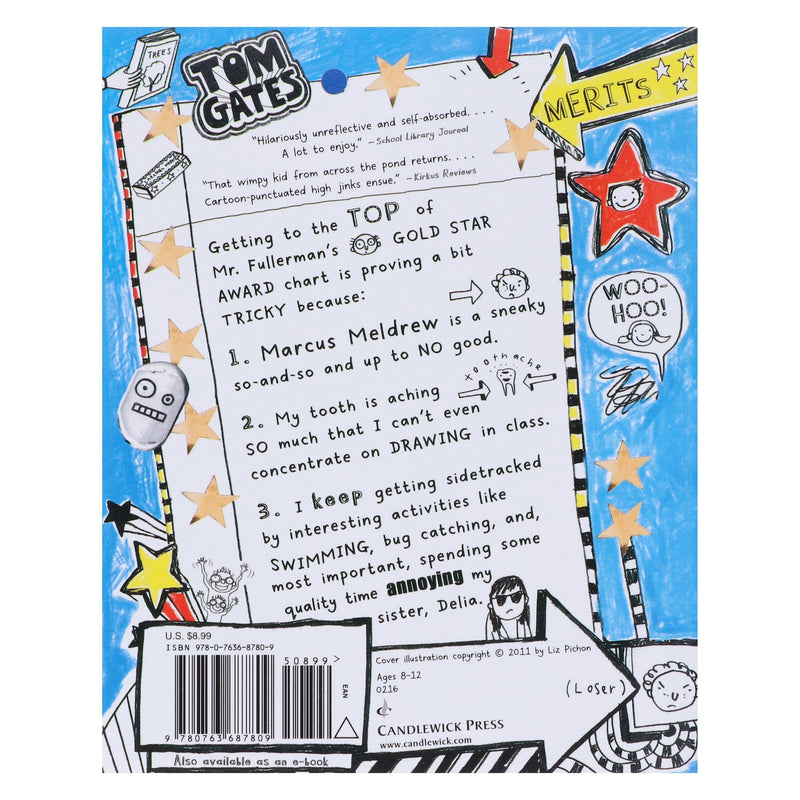 Tom Gates: Excellent Excuses (And Other Good Stuff) by Liz Pichon - Ages 8-12 - Paperback 7-9 Scholastic