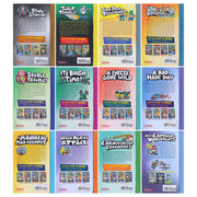 Captain Underpants Forever Full Color Series by Dav Pilkey Illustrated 12 Books Collection Box Set - Ages 7+ - Hardback 7-9 Scholastic